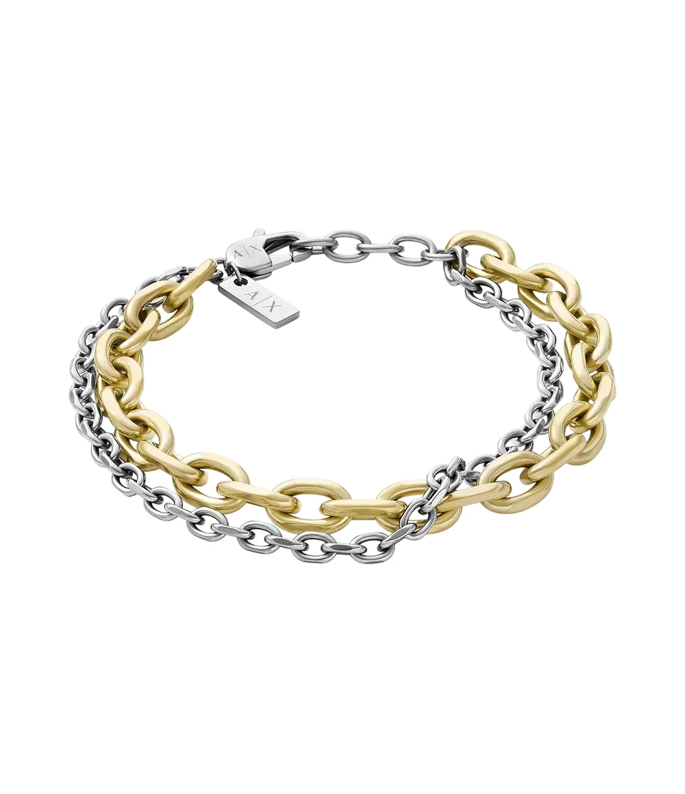 Armani Exchange Stainless Steel Bracelet/ AXG0162710