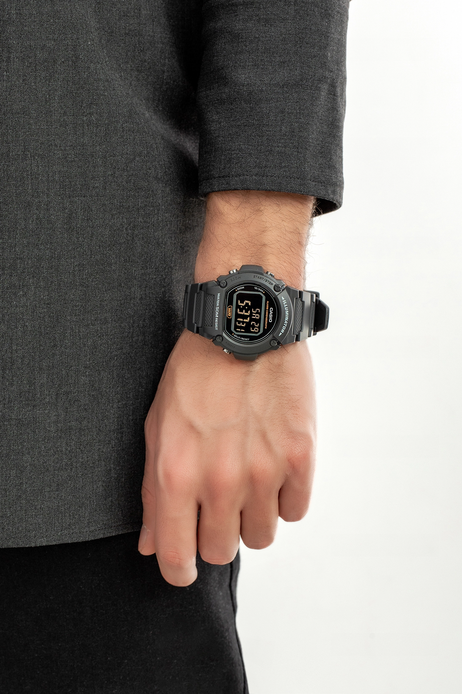 Casio General Мужские Наручные часы/ W-219H-8BVDF
