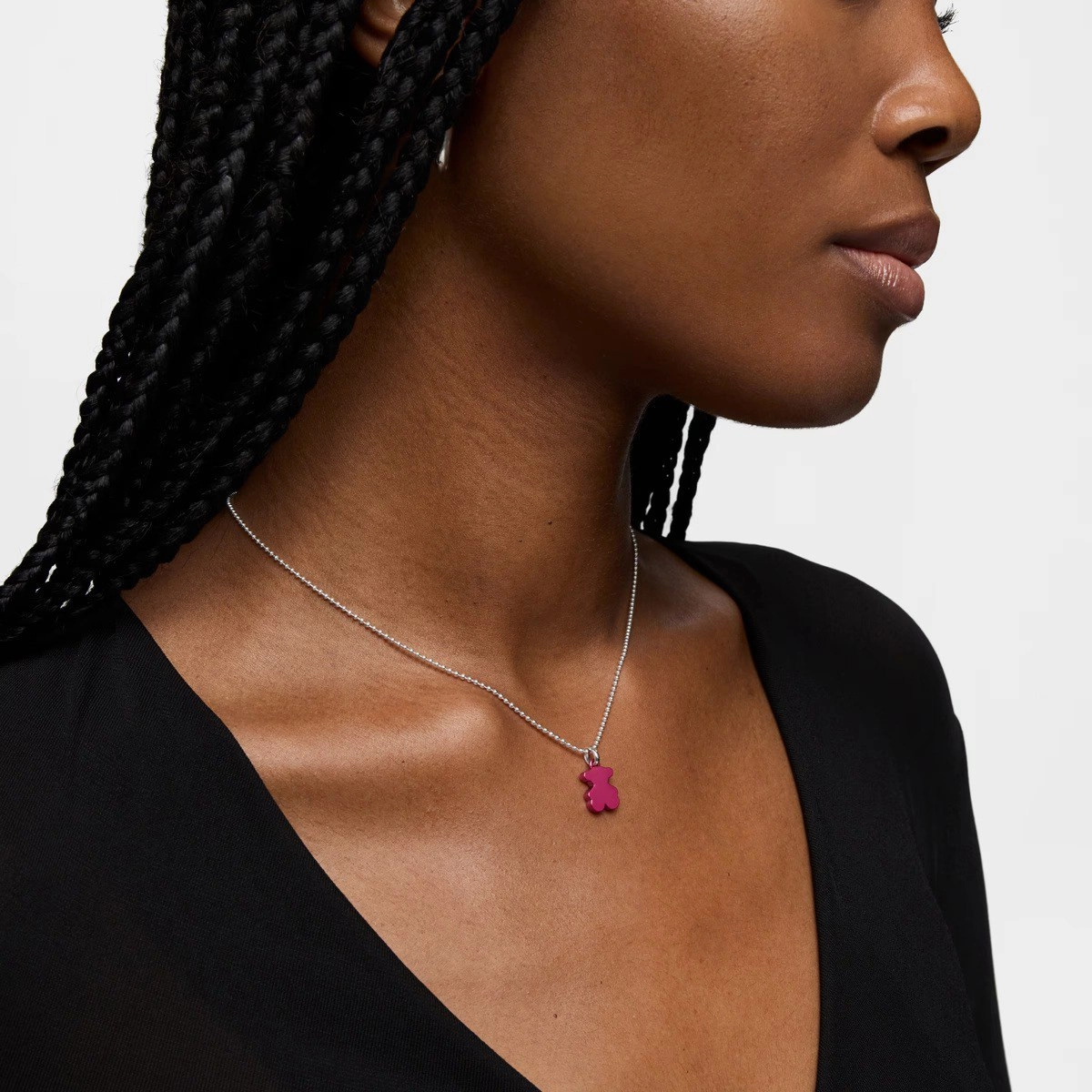 TOUS Silver Pendant/ 1004252600