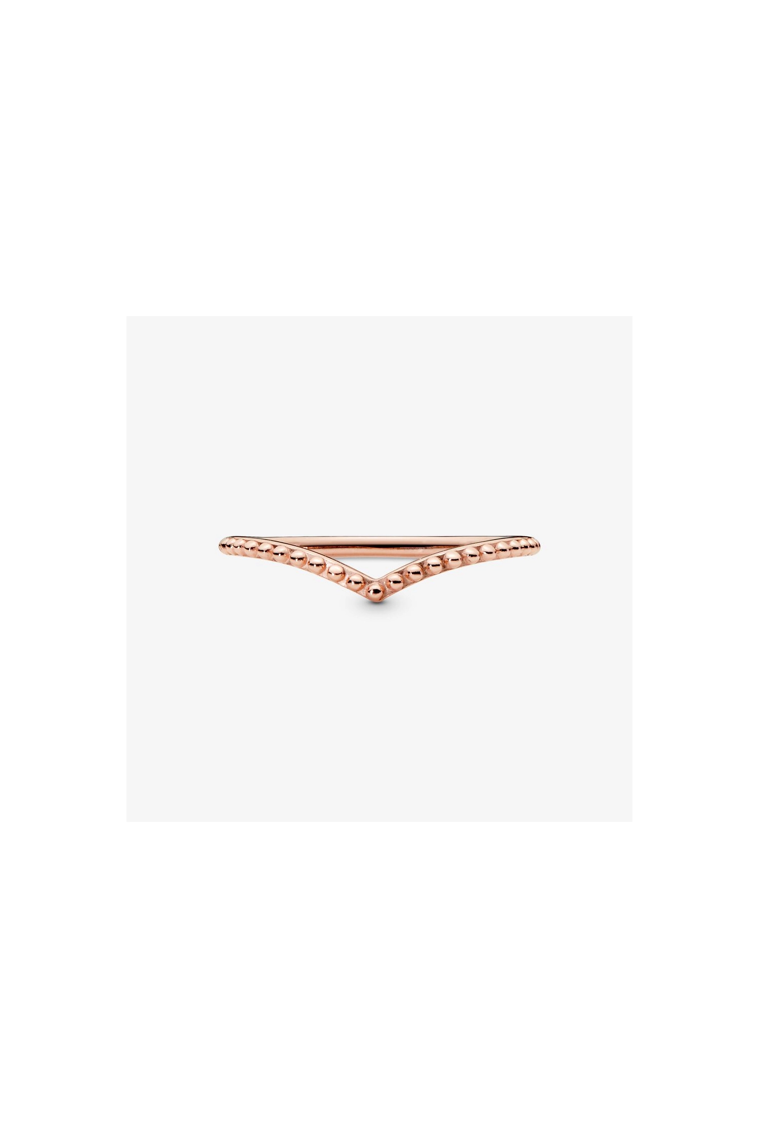 PANDORA Rose 14K Վարդագույն ոսկու պատվածքով Արծաթյա Մատանի/ 186315-50