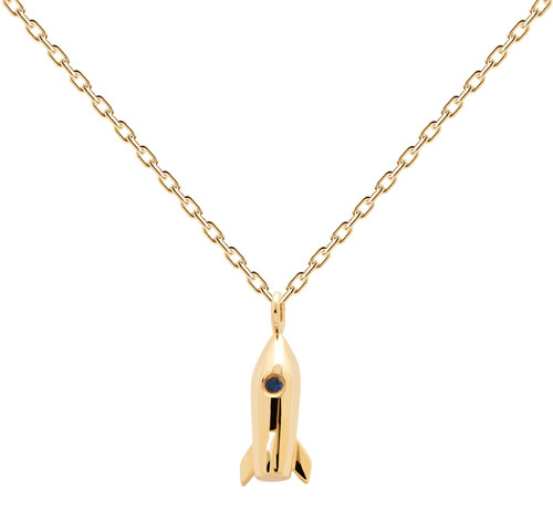 PDPAOLA 18K Gold Plated Silver Necklace/ CO01-189-U