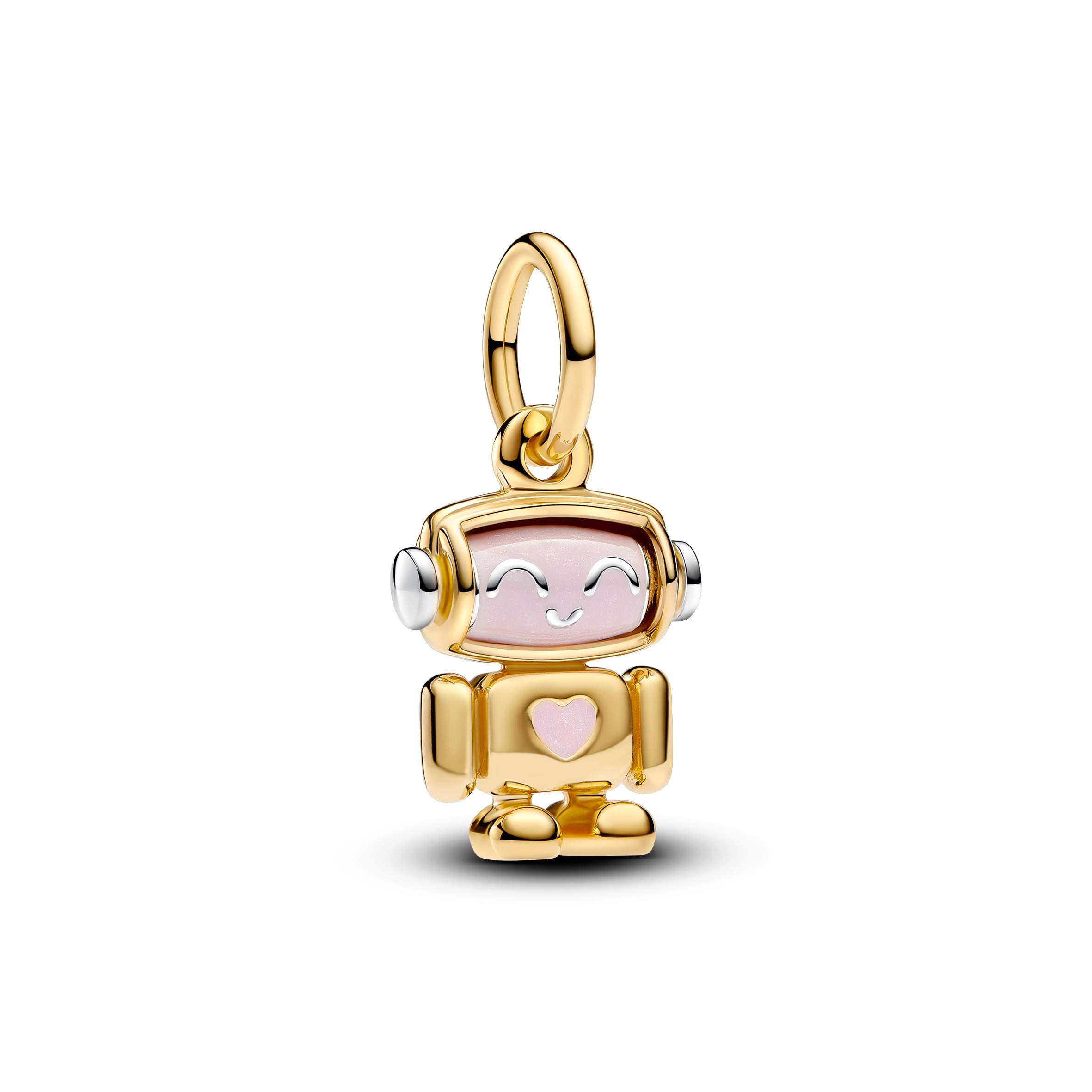PANDORA | PANDORA Moments 14K Gold Plated Silver Charm/ 763441C01 | PANDORA
