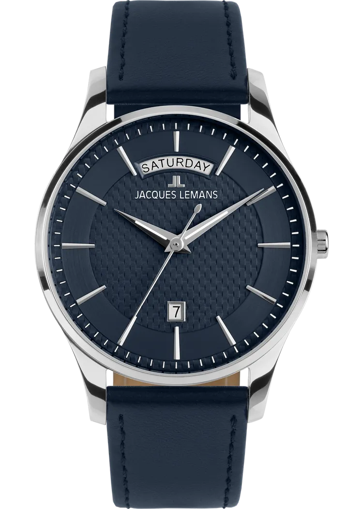Jacques Lemans men's quartz wristwatch/ 1-2193C