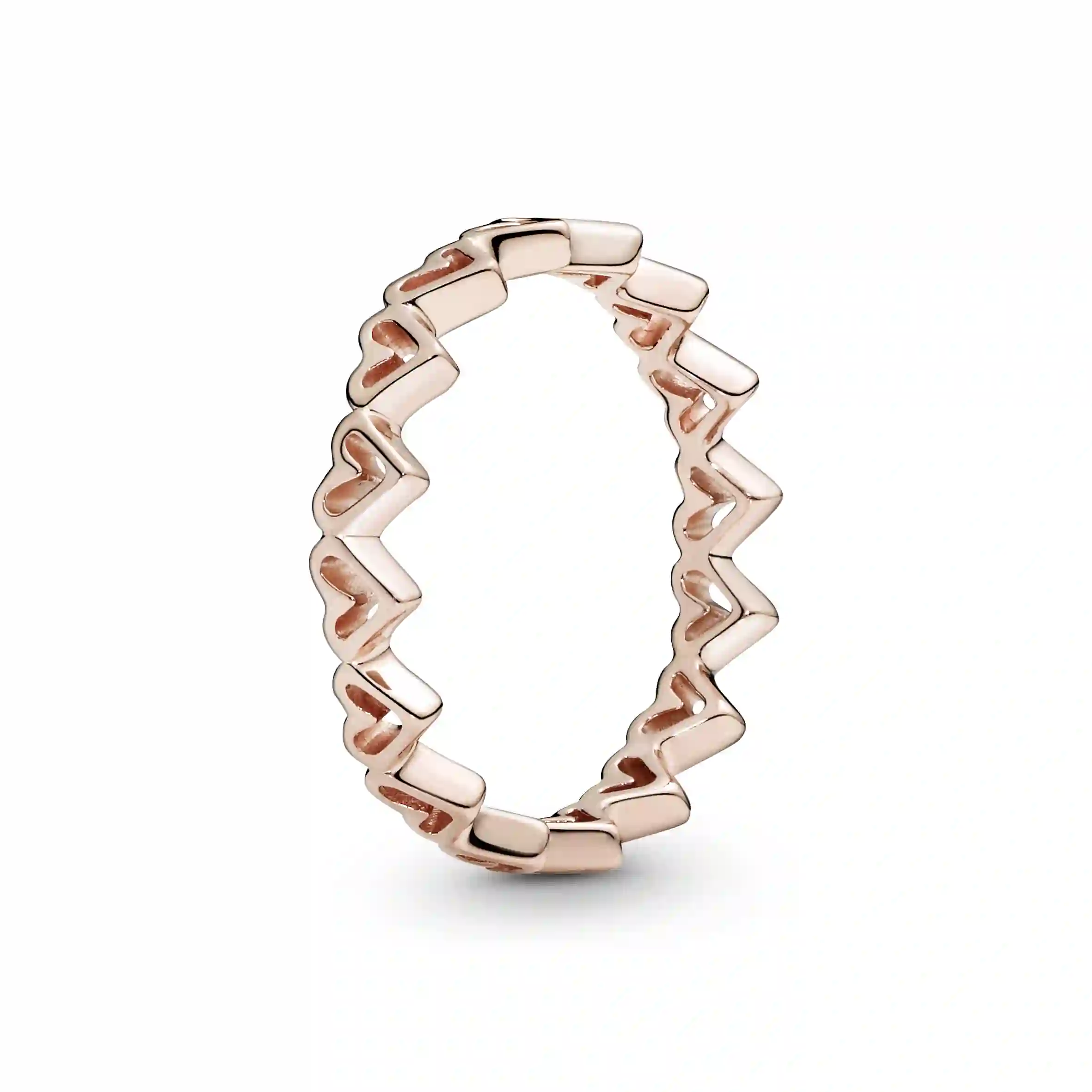 PANDORA Rose 14K Վարդագույն ոսկու պատվածքով Արծաթյա Մատանի/ 188696C00-52