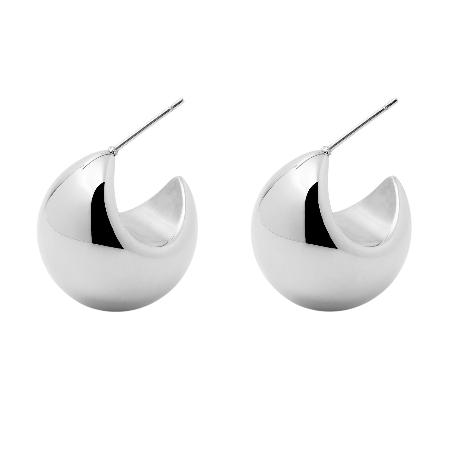 Zag Bijoux Stainless Steel Surgical Earring/ SEL22080-00UNI