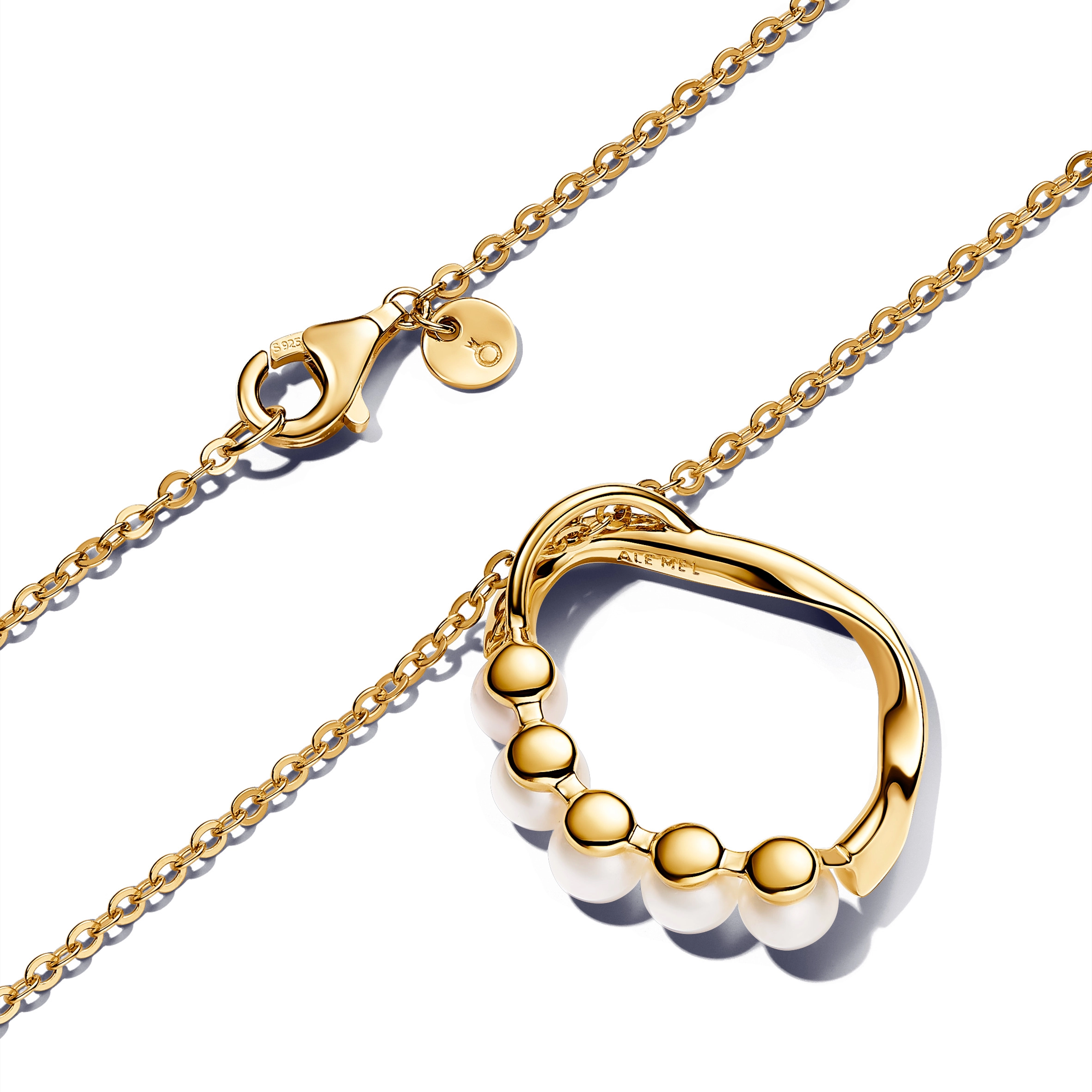 PANDORA Essence 14K Ոսկեպատ Արծաթյա Վզնոց/ 363254C01-60