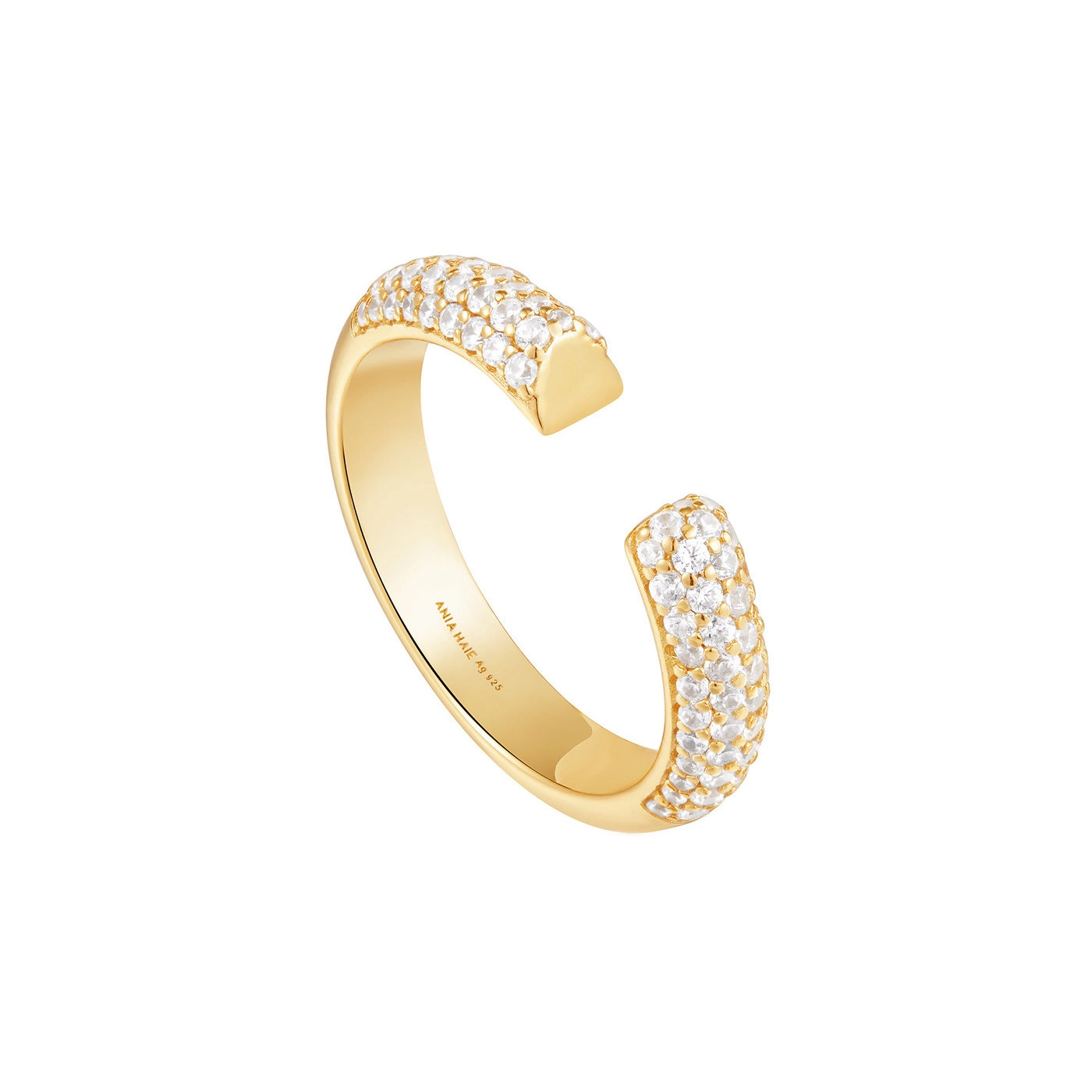 Ania Haie 14K Gold Plated Silver Ring/ R051-01G