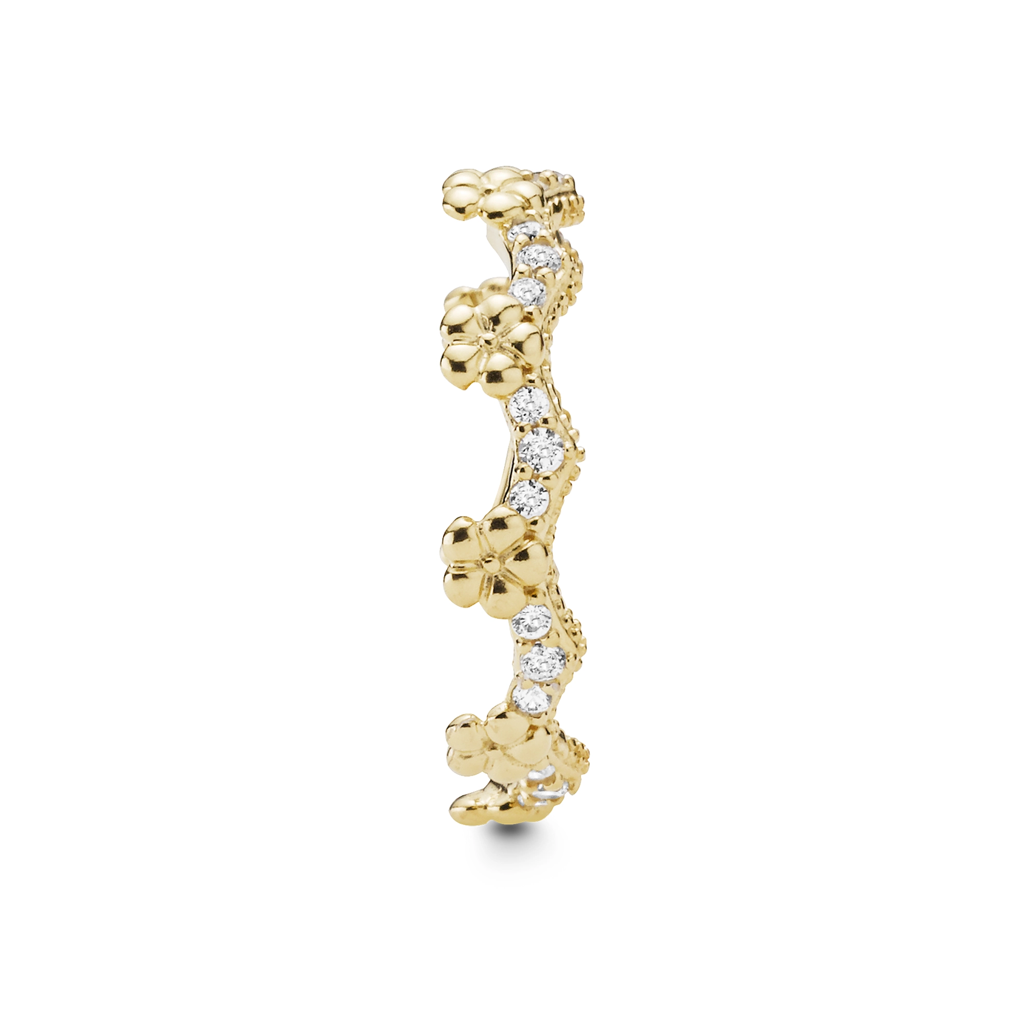 PANDORA Shine 14K Ոսկեպատ Արծաթյա Մատանի/ 167924CZ-50
