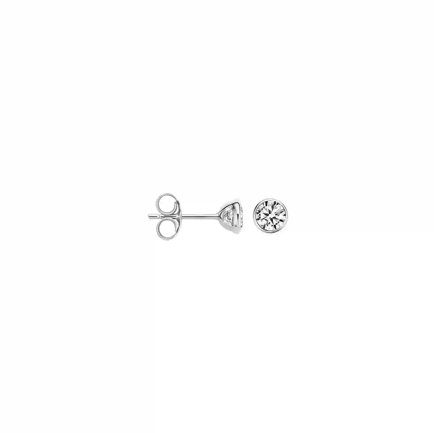 Blush 14K White gold Earring/ 7257WZI
