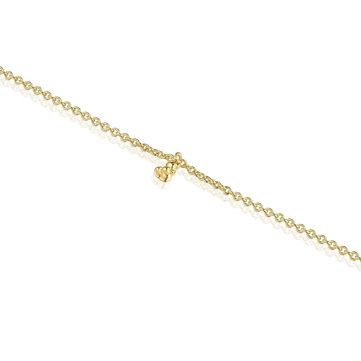 TOUS 18K Gold Plated Silver Bracelet/ 311561690