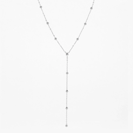 Zag Bijoux Stainless Steel Surgical Necklace/ SNM16769-00UNI