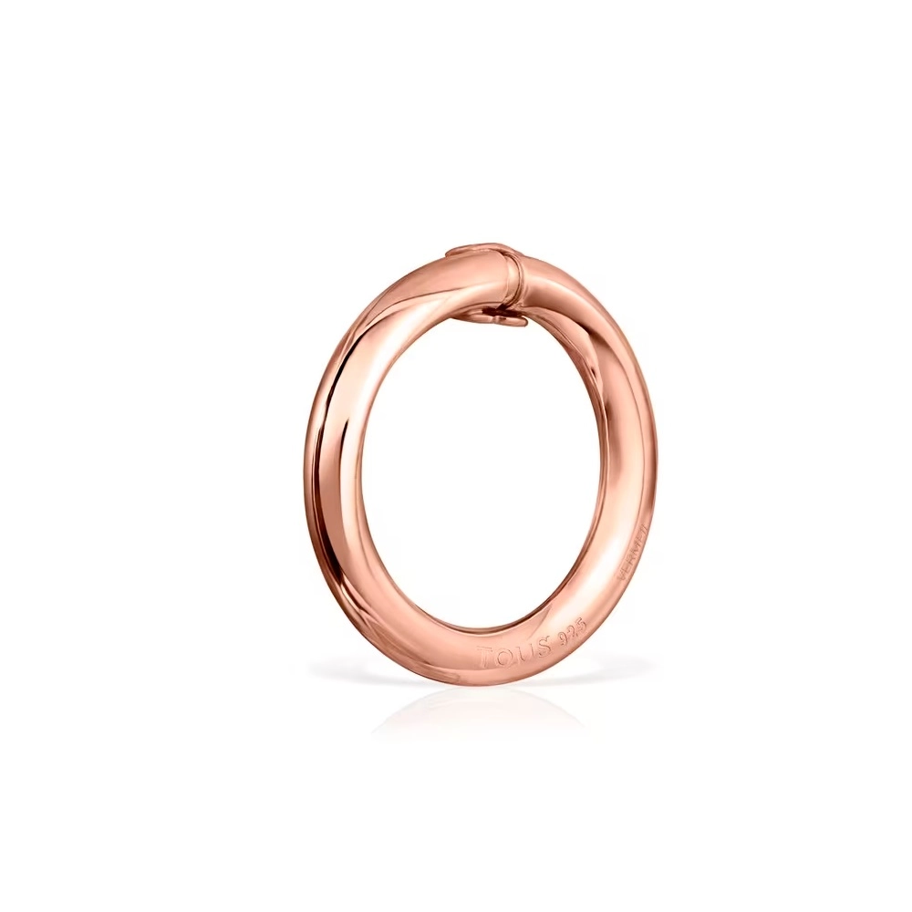 TOUS 18K Rose gold plated Silver Bracelet Connector/ 812344600