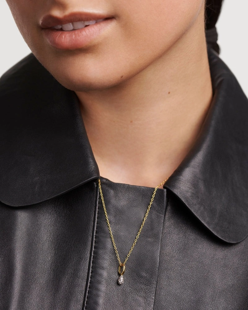 PDPAOLA 18K Gold Plated Silver Necklace/ CO01-819-U
