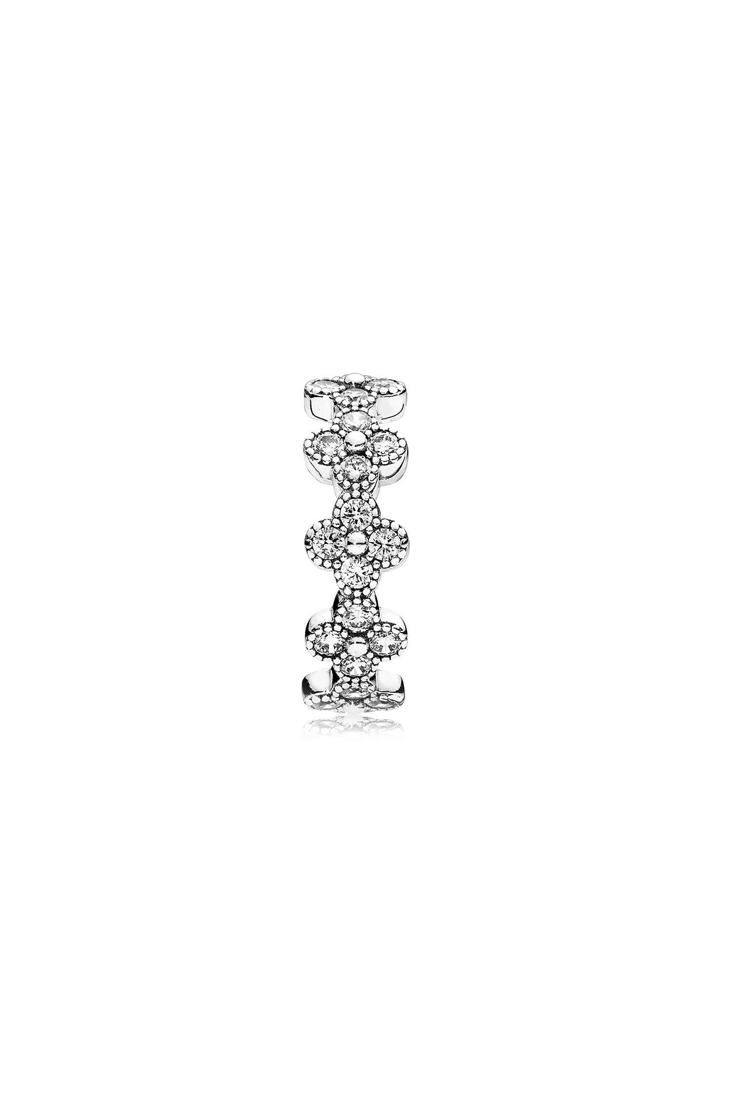 PANDORA Moments Silver Ring/ 191000CZ-54