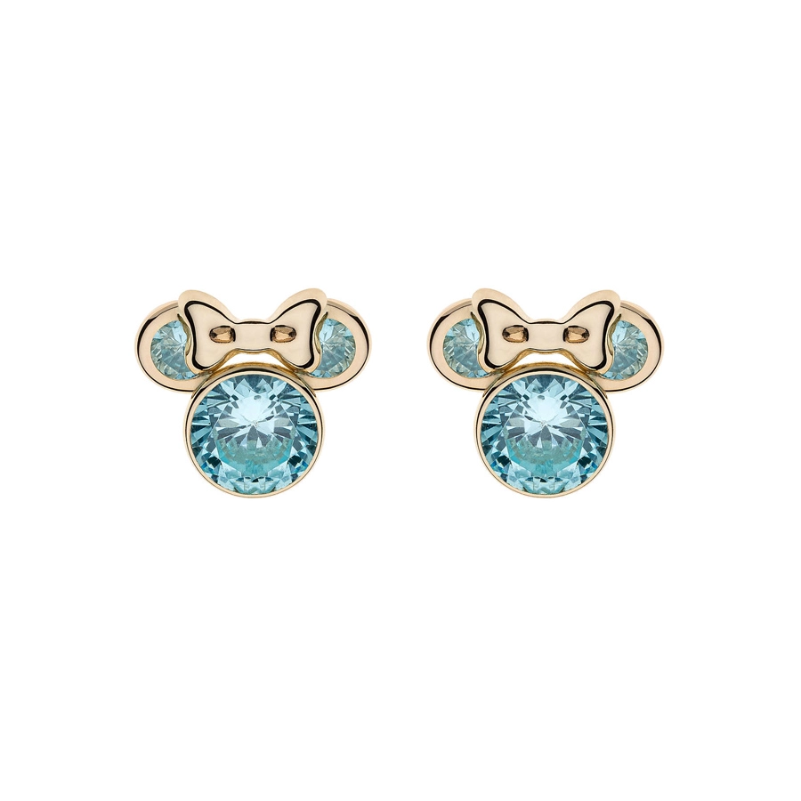 Disney детские серьги из 9K золота/ EG00015DECL