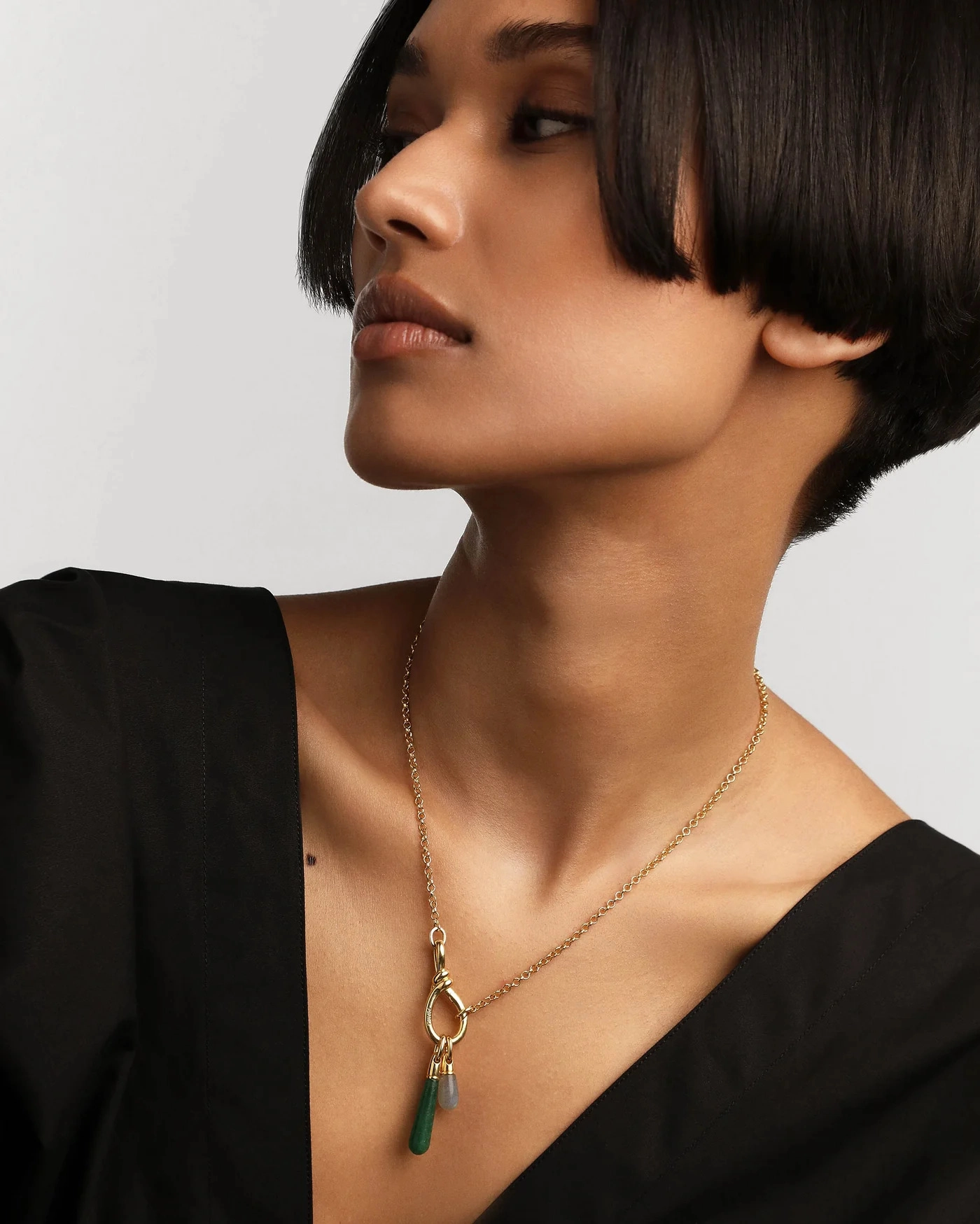 PDPAOLA 18K Gold Plated Silver Pendant/ CO01-786-U