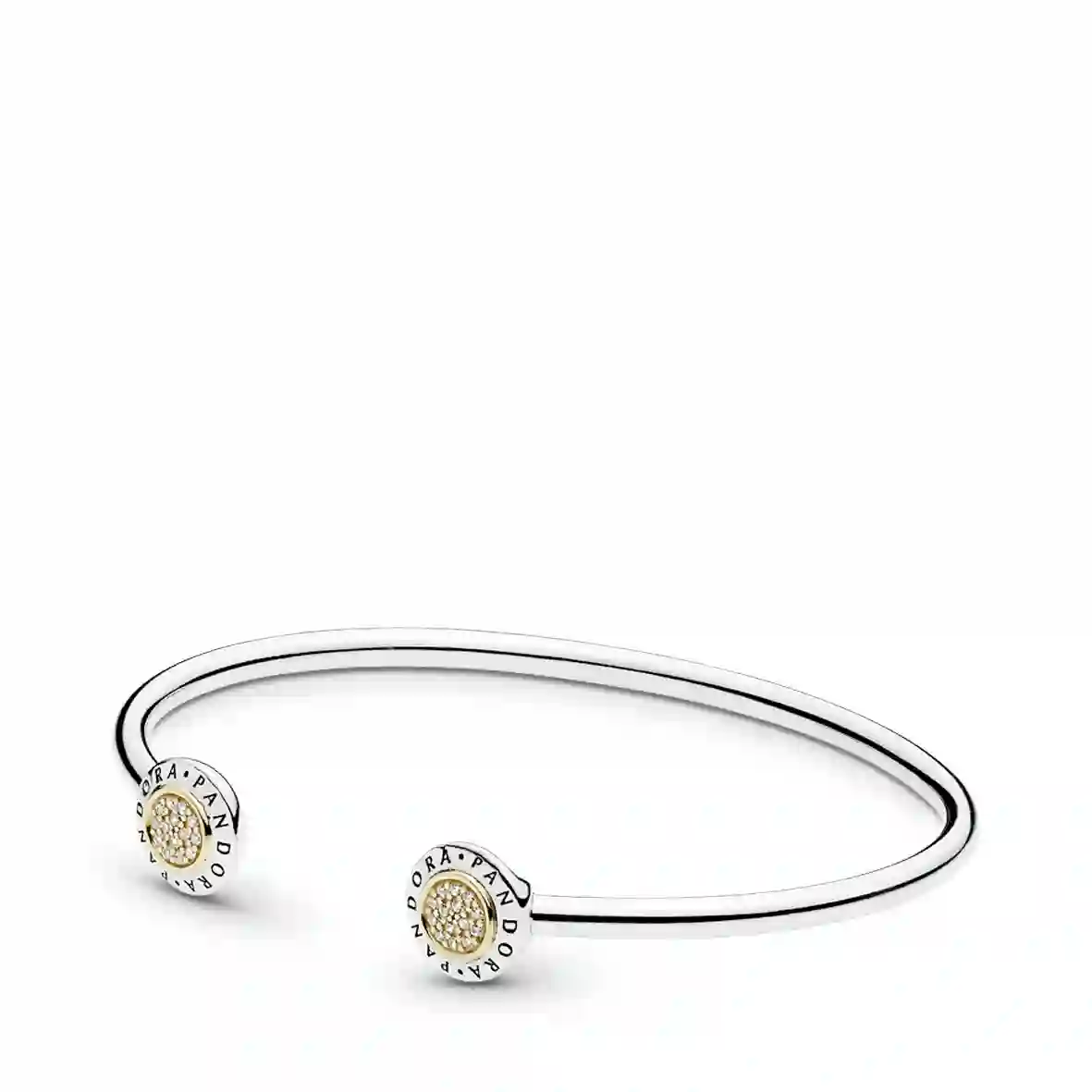 PANDORA Moments 14K Gold Plated Silver Bracelet/ 596274CZ-1