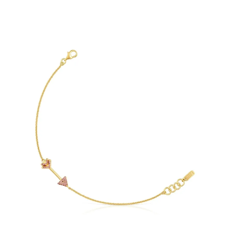TOUS 18K Gold plated Bracelet/ 1004561500
