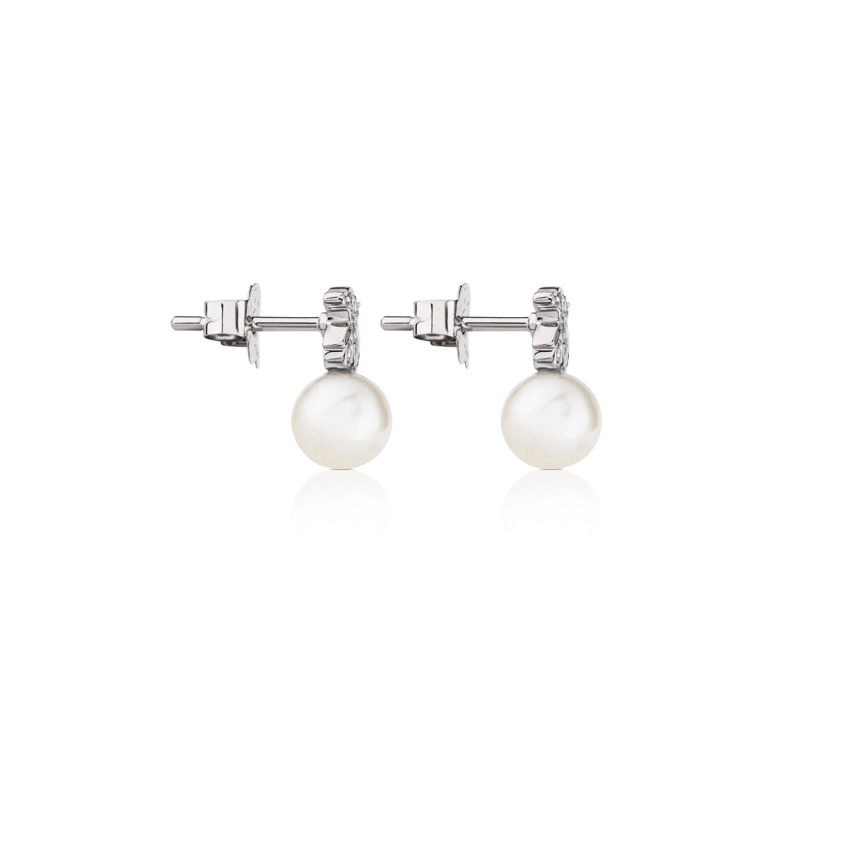 TOUS 18K White Gold Earring/ 515263000