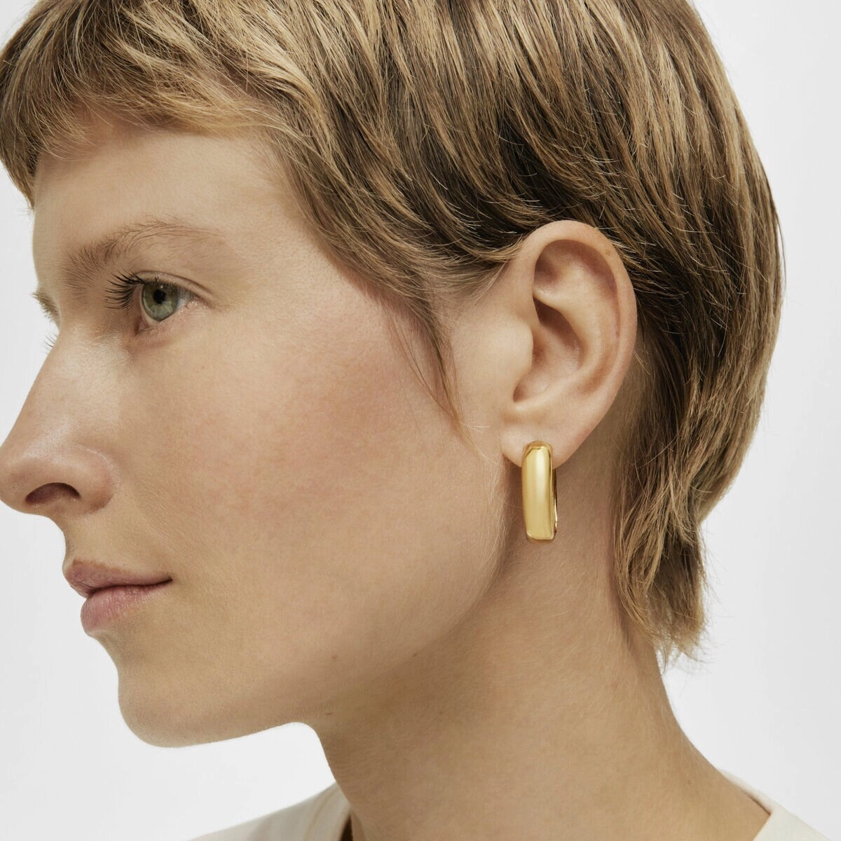 TOUS 18K Gold plated Silver Earring/ 111183530