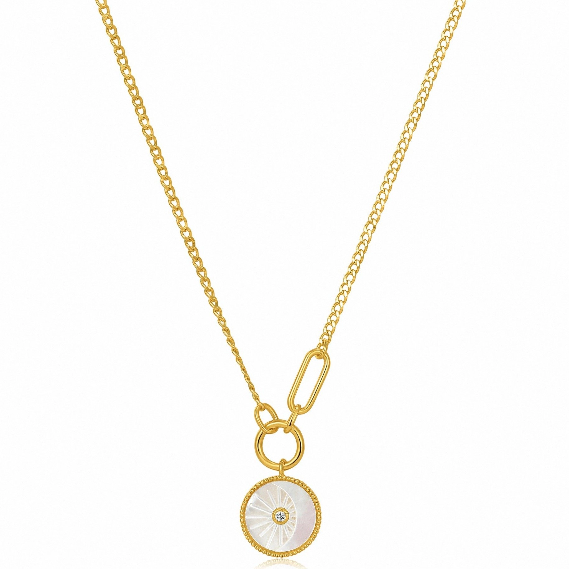 Ania Haie 14K Ոսկեպատ Արծաթյա Վզնոց/ N030-03G