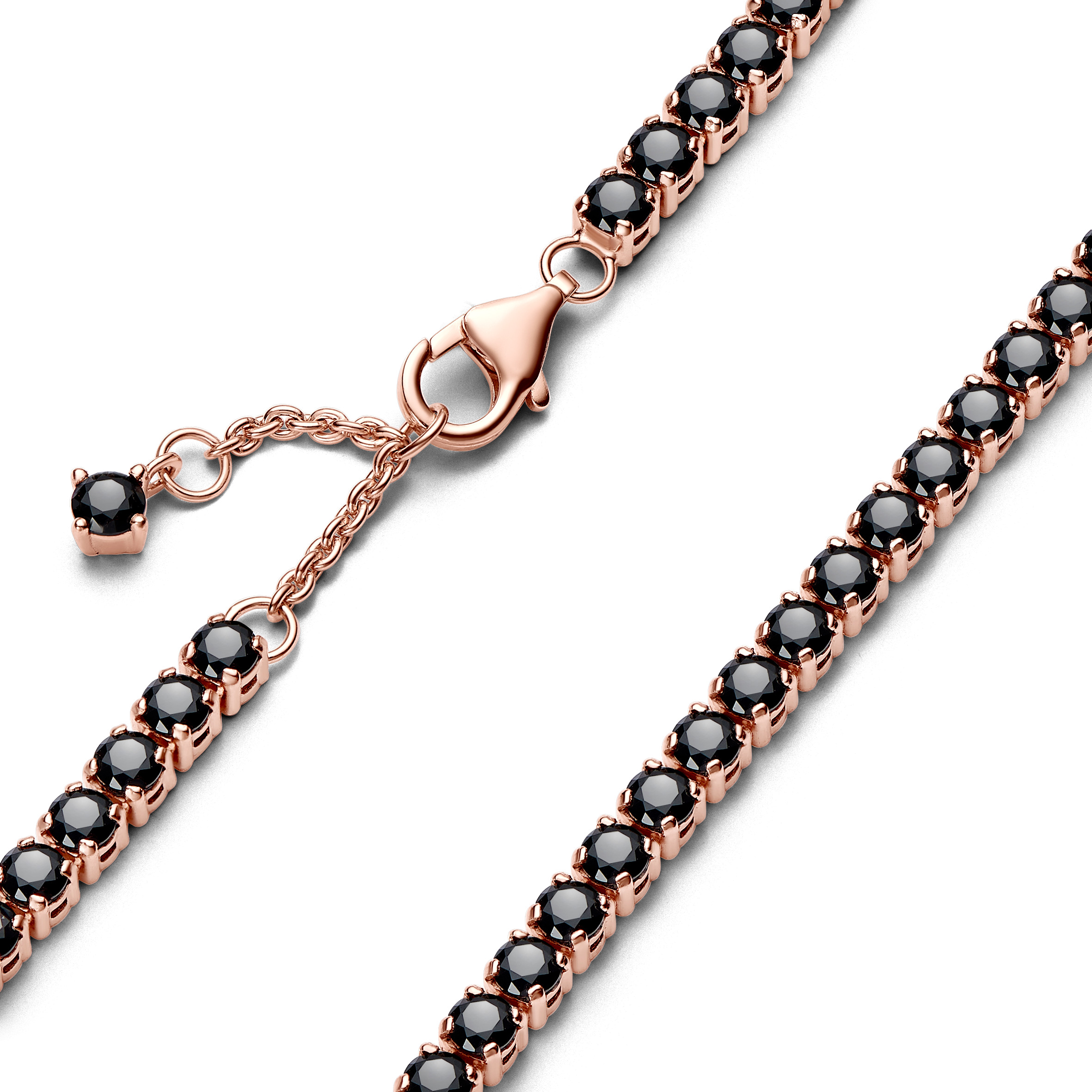 PANDORA | PANDORA Timeless 14K Rose Gold Plated Silver Bracelet ...