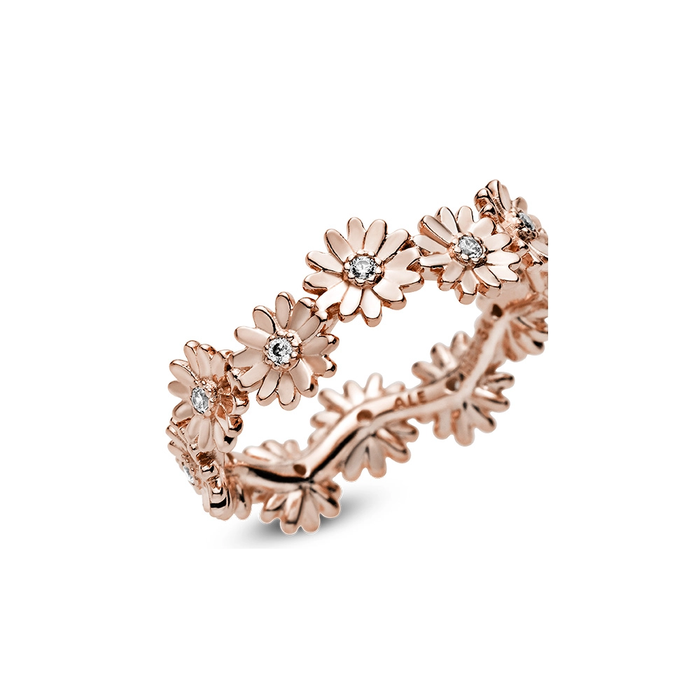 PANDORA Rose 14K Վարդագույն ոսկու պատվածքով Արծաթյա Մատանի/ 188799C01-50