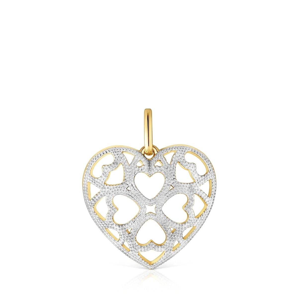 TOUS 18K Gold Plated Silver Pendant/ 1004325000