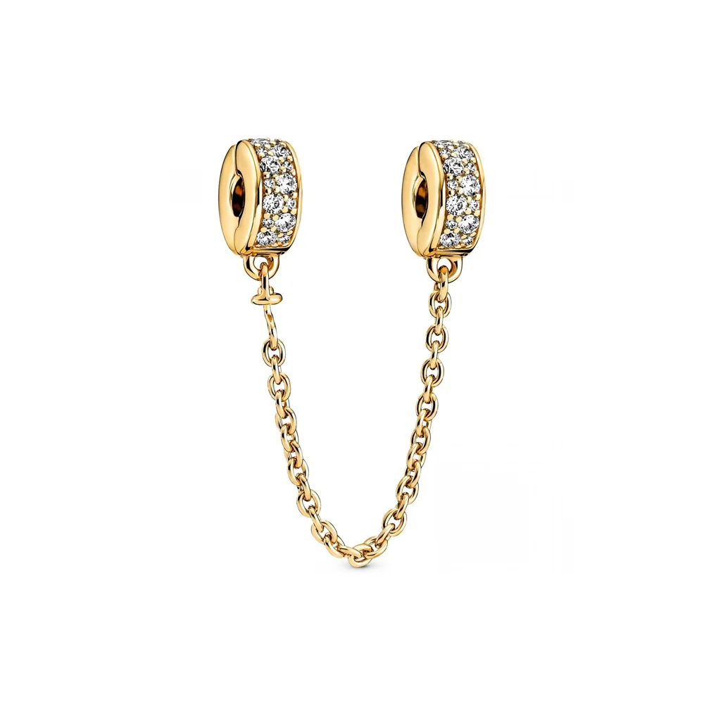 PANDORA Signature 14K Ոսկեպատ Արծաթյա Չարմ/ 766322C01-05