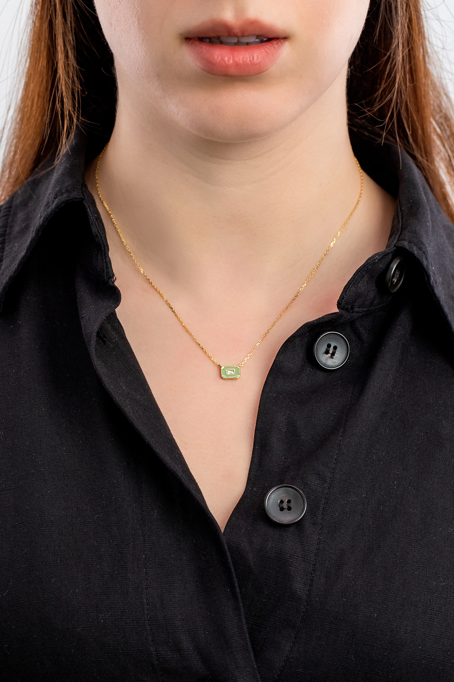Ania Haie 14K Ոսկեպատ Արծաթյա Վզնոց/ N028-02G-G