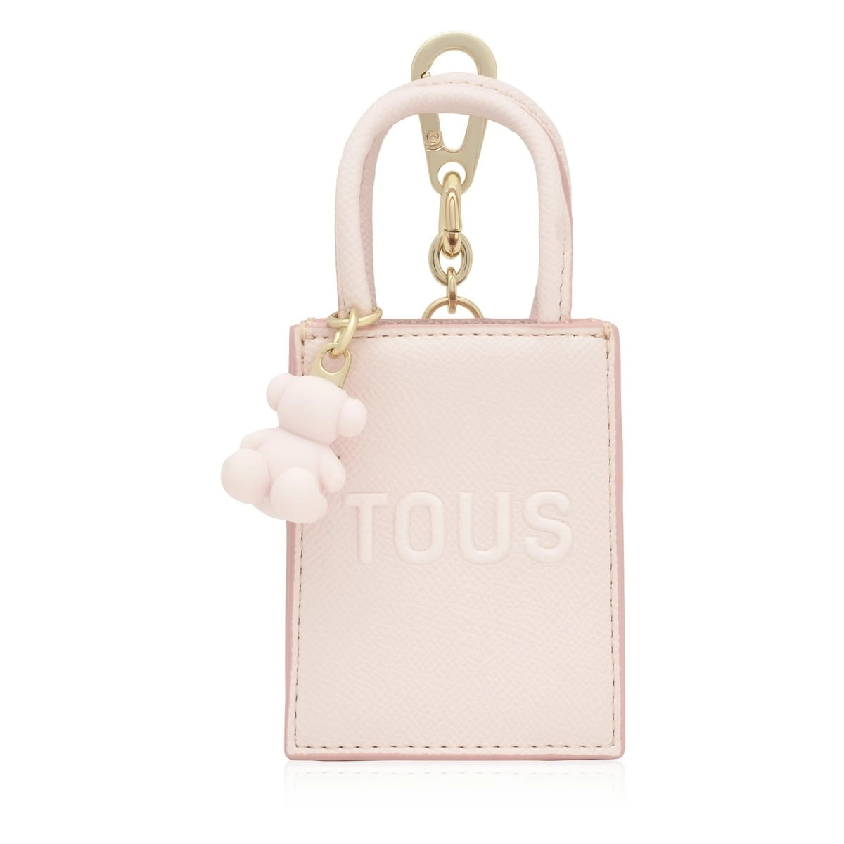 PU.ZIN,KEYCHAIN HANDBAG POP PINK LIGHT