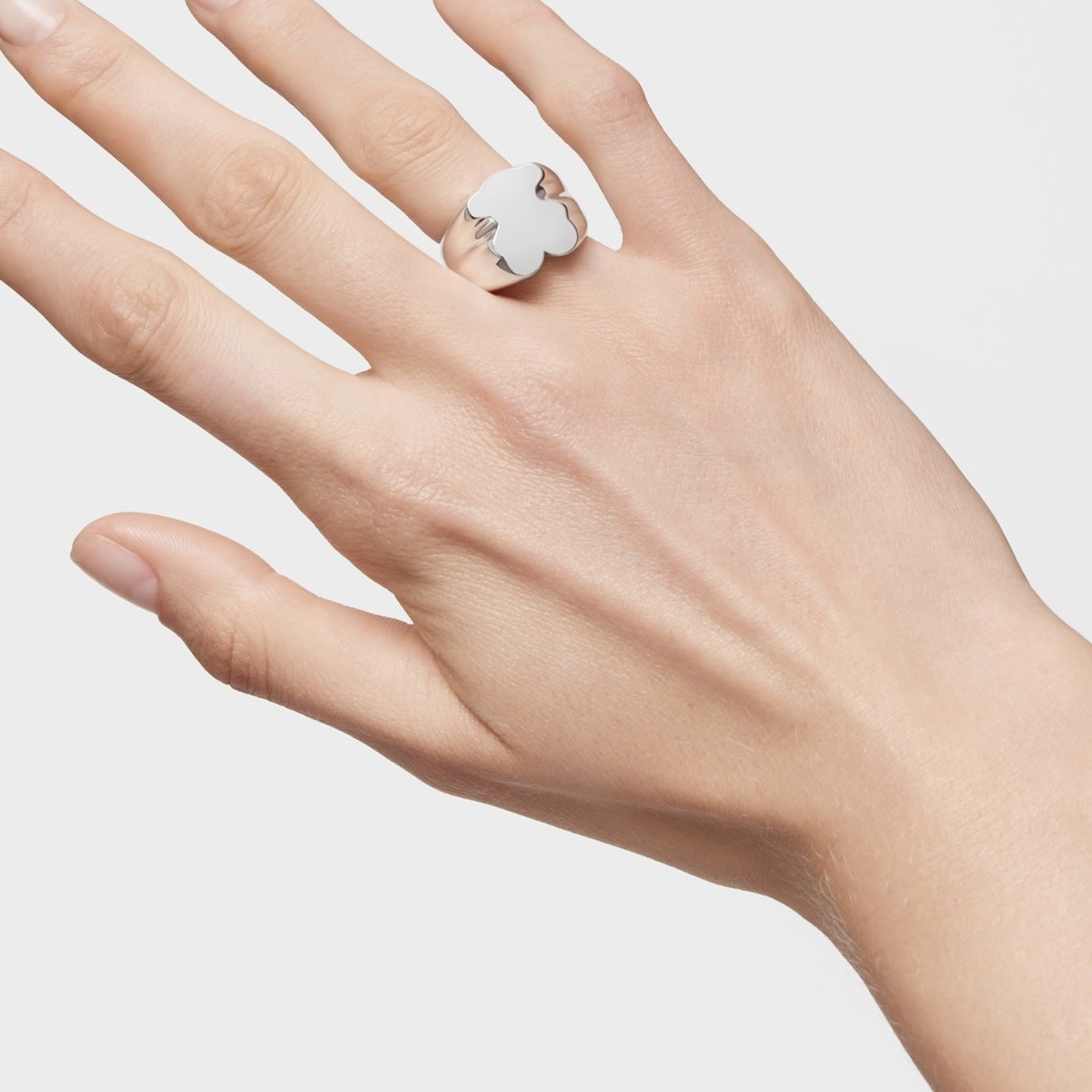 TOUS 925 Sterling Silver Ring/1004267512