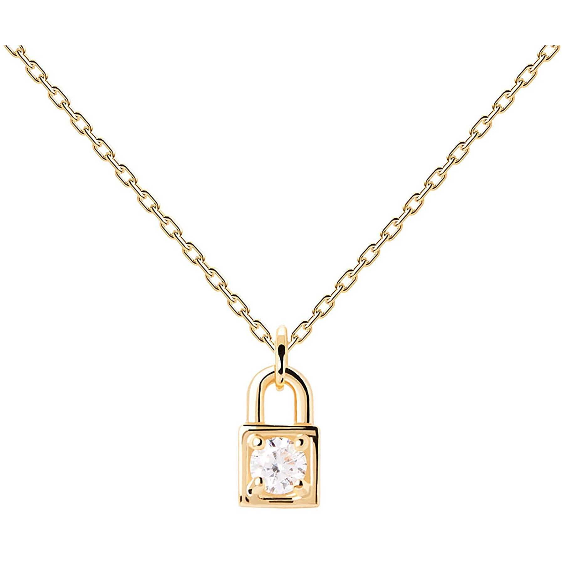 PDPAOLA 18K Gold Plated Silver Necklace/ CO01-487-U