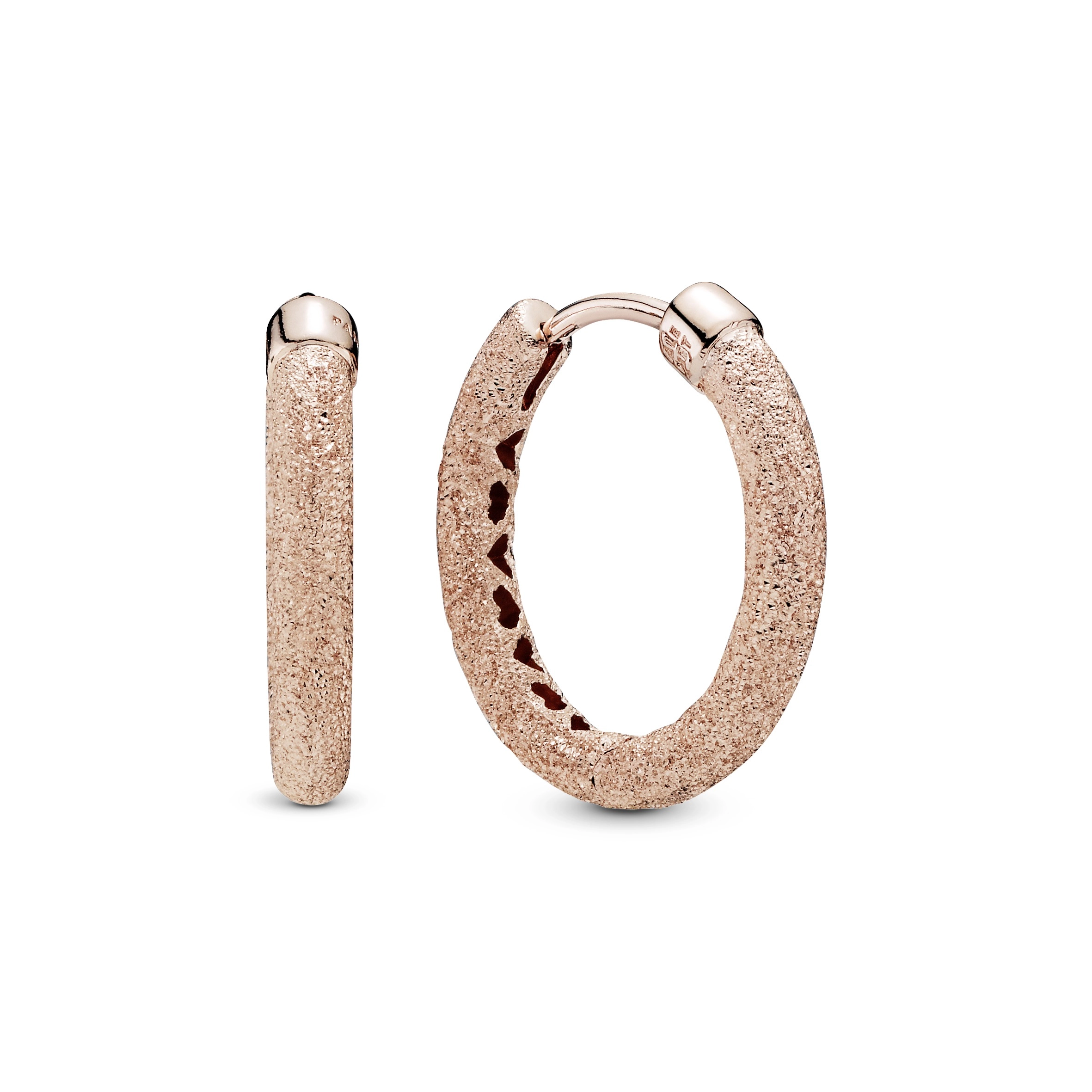 PANDORA Rose 14K Ոսկեպատ Արծաթյա Ականջօղ/ 287930