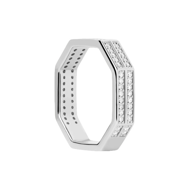 PDPAOLA Silver Ring/ AN02-A06-18