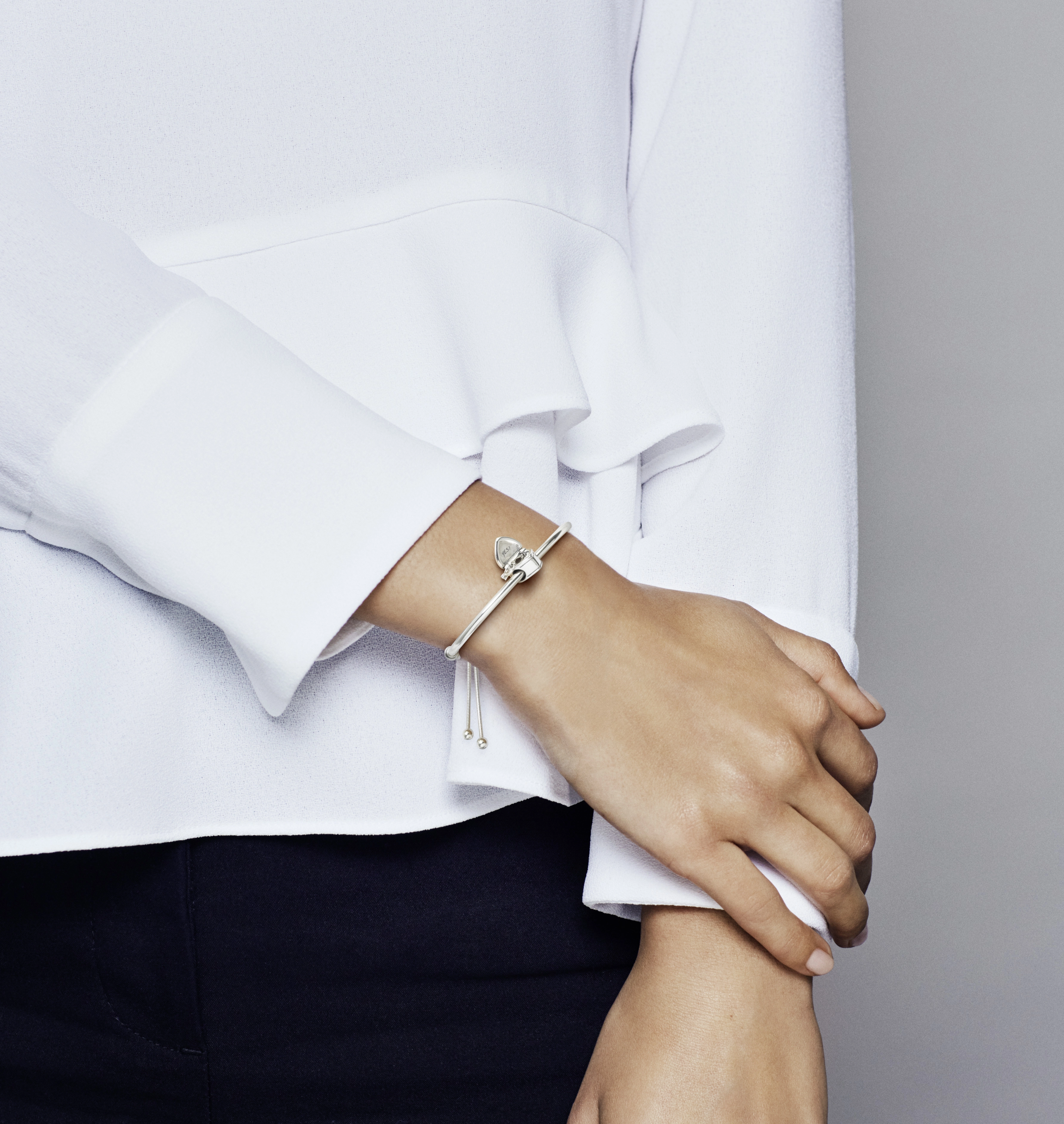 PANDORA Moments Silver Charm/ 798072CZ