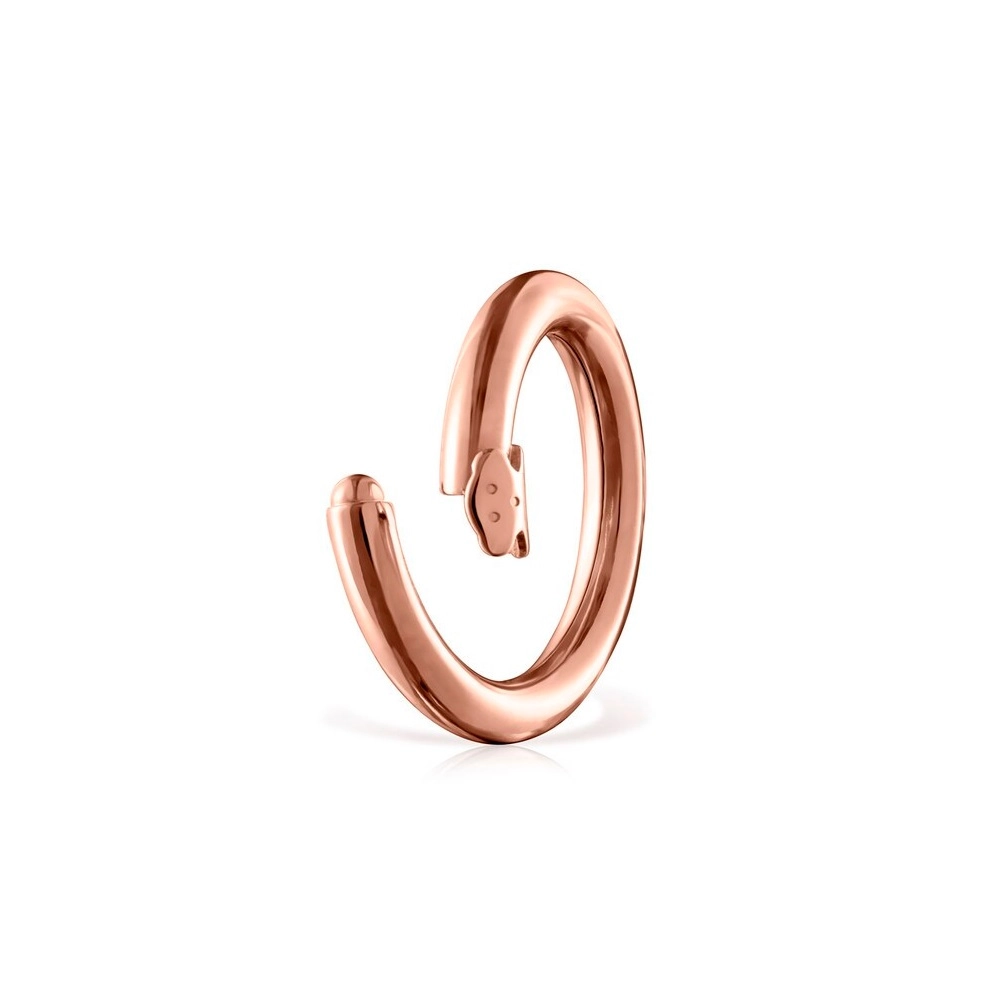 TOUS 18K Rose gold plated Silver Bracelet Connector/ 812344600