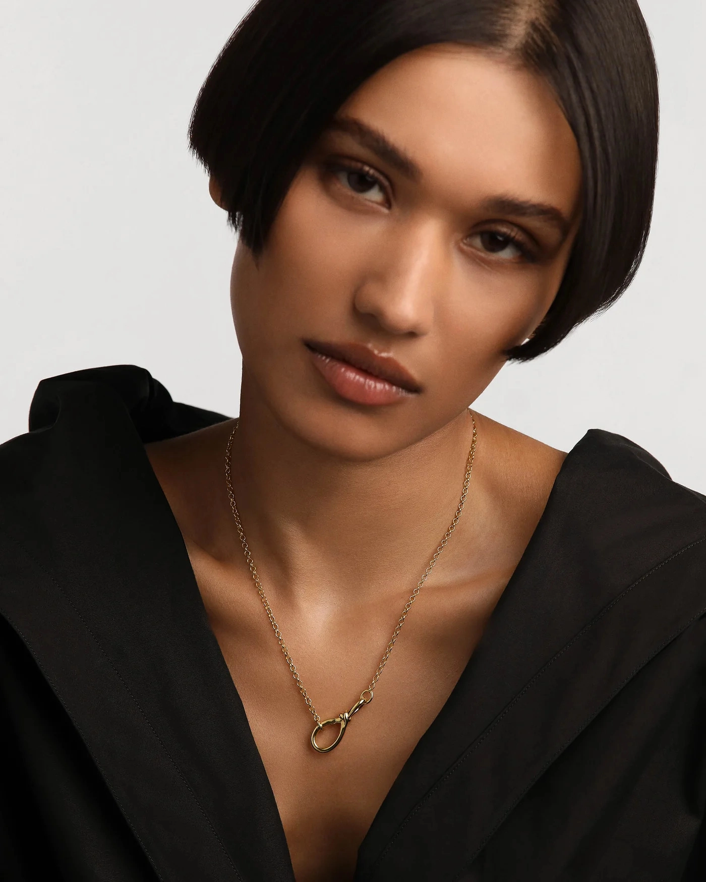 PDPAOLA 18K Gold Plated Silver Necklace/ CO01-770-U