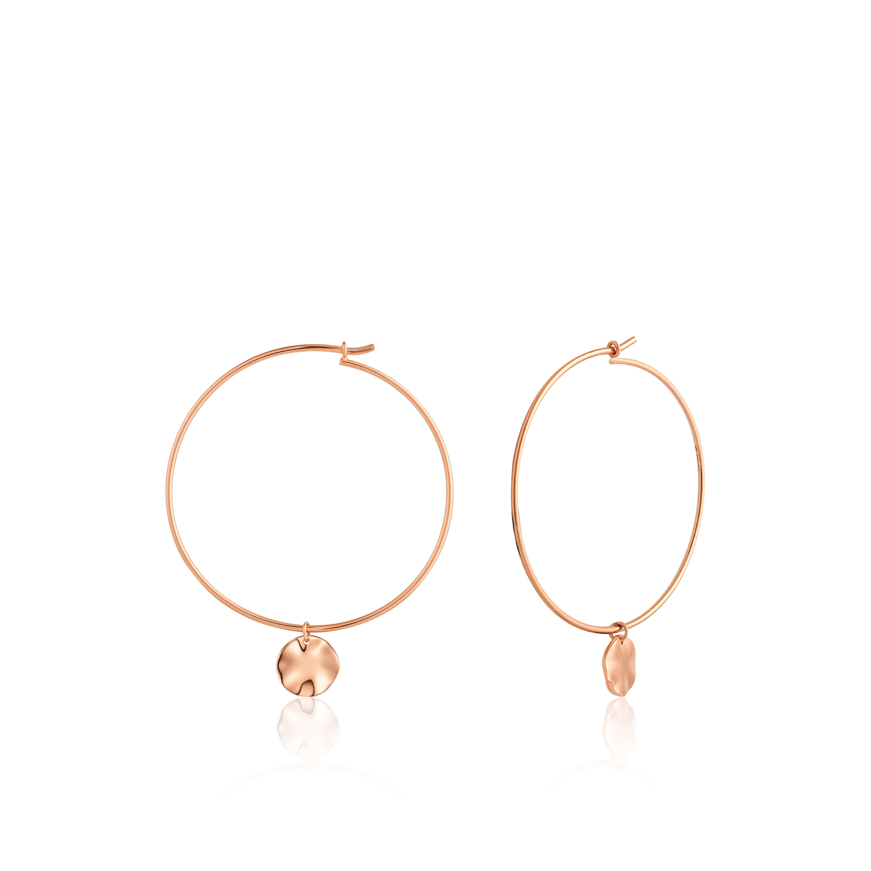 Ania Haie 14K Ոսկեպատ Արծաթյա Ականջօղ/ E007-04R