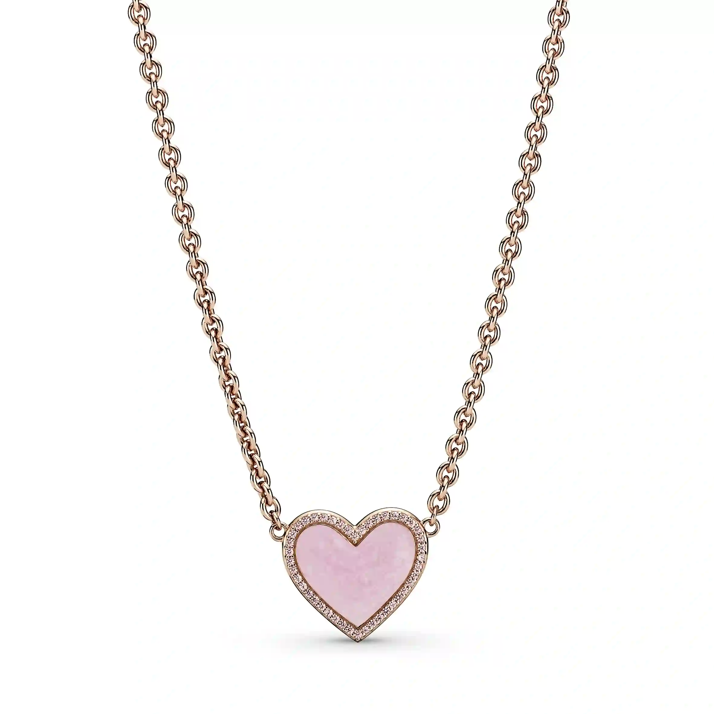 PANDORA Rose 14K Վարդագույն ոսկու պատվածքով Արծաթյա Վզնոց/ 389279C01-50