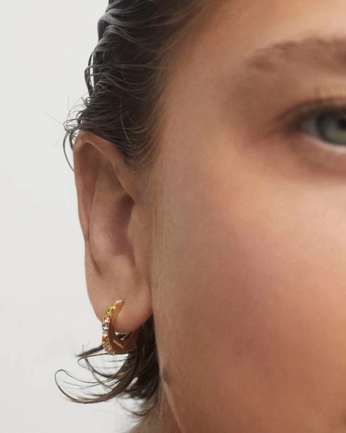 PDPAOLA 18K Gold Plated Silver Earring/ AR01-B90-U