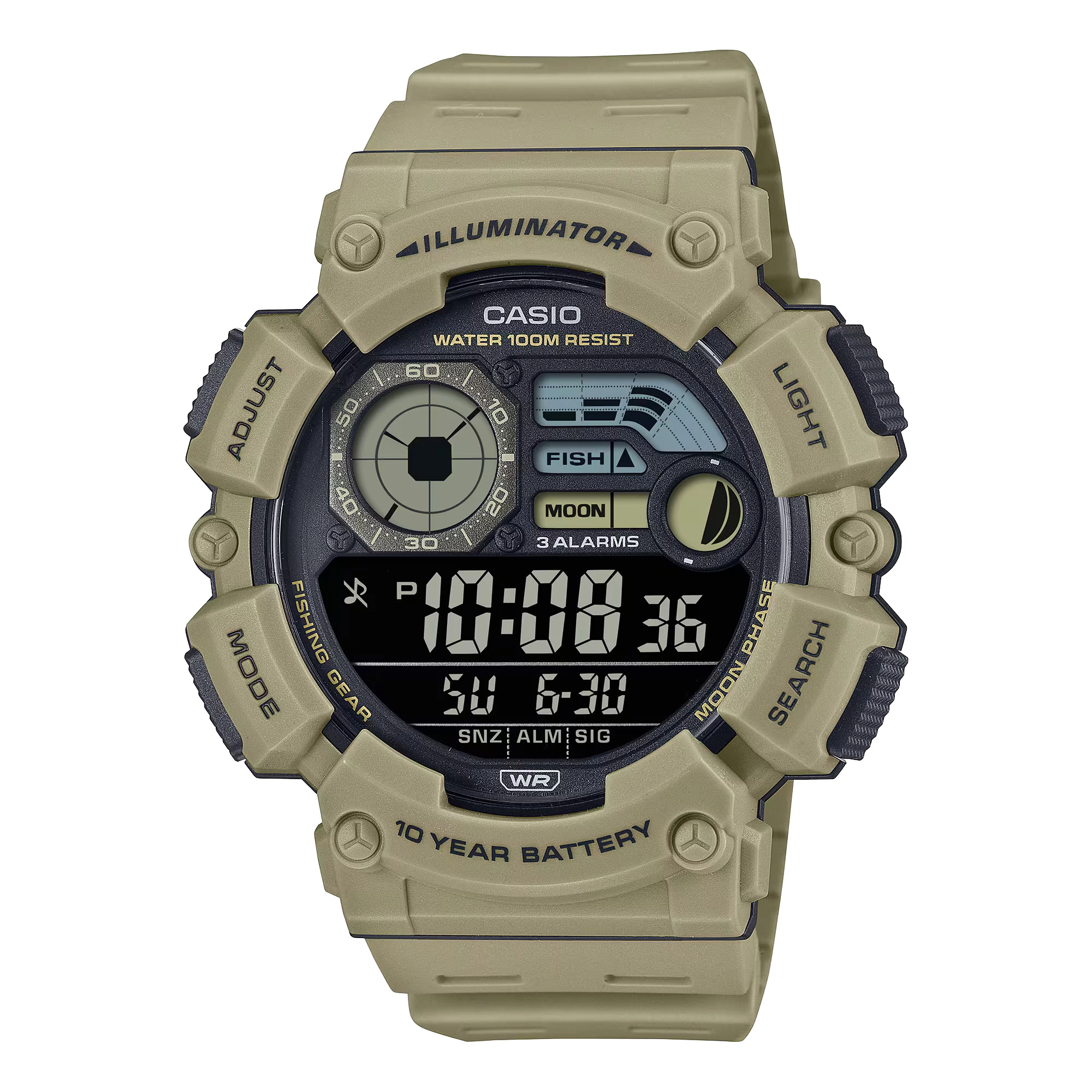 Casio General Men's Wristwatch/ WS-1500H-5BVDF