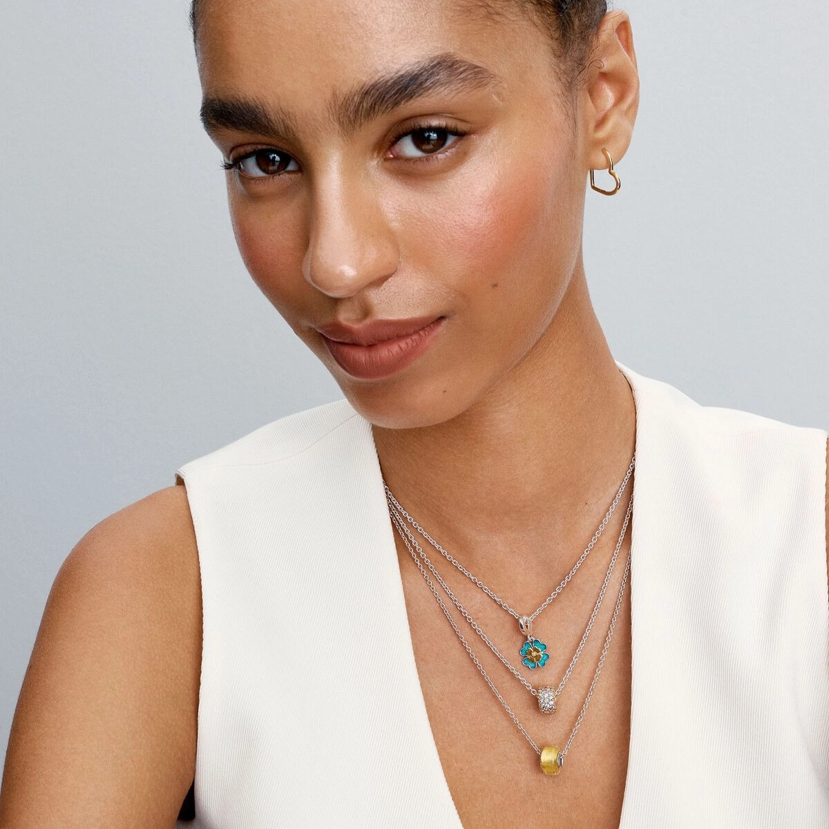 PANDORA Moments Silver Charm/ 763624C01