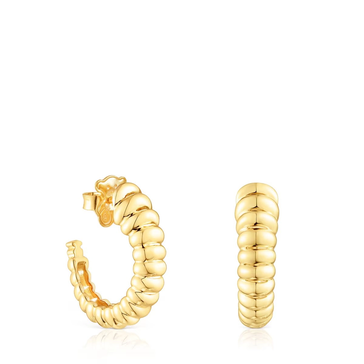 TOUS 18K Gold plated Silver Earring/ 311523500