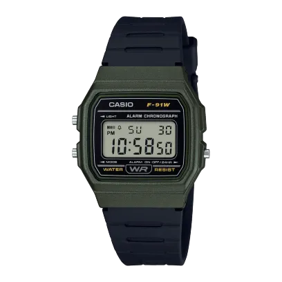 Casio General Unisex Wristwatch/ F-91WM-3ADF
