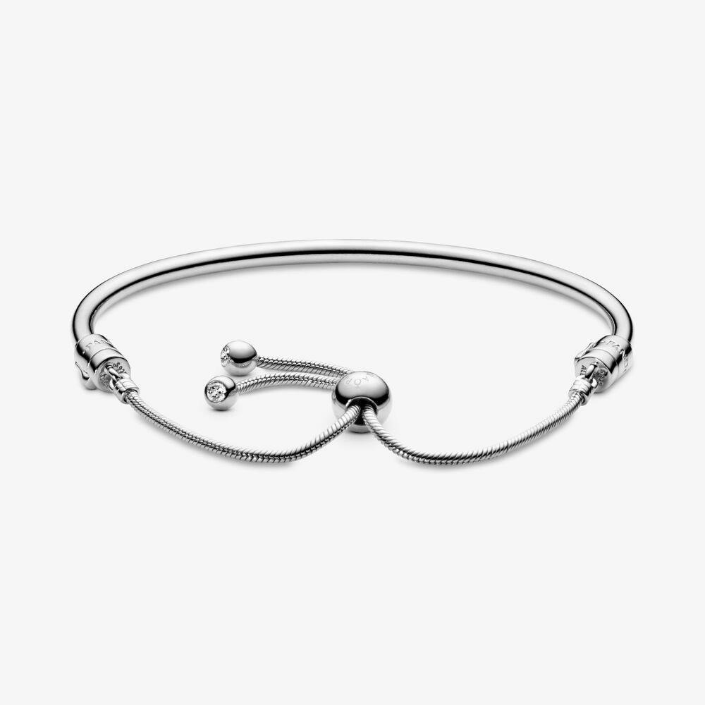 PANDORA Moments Silver Bracelet/ 597953CZ-3