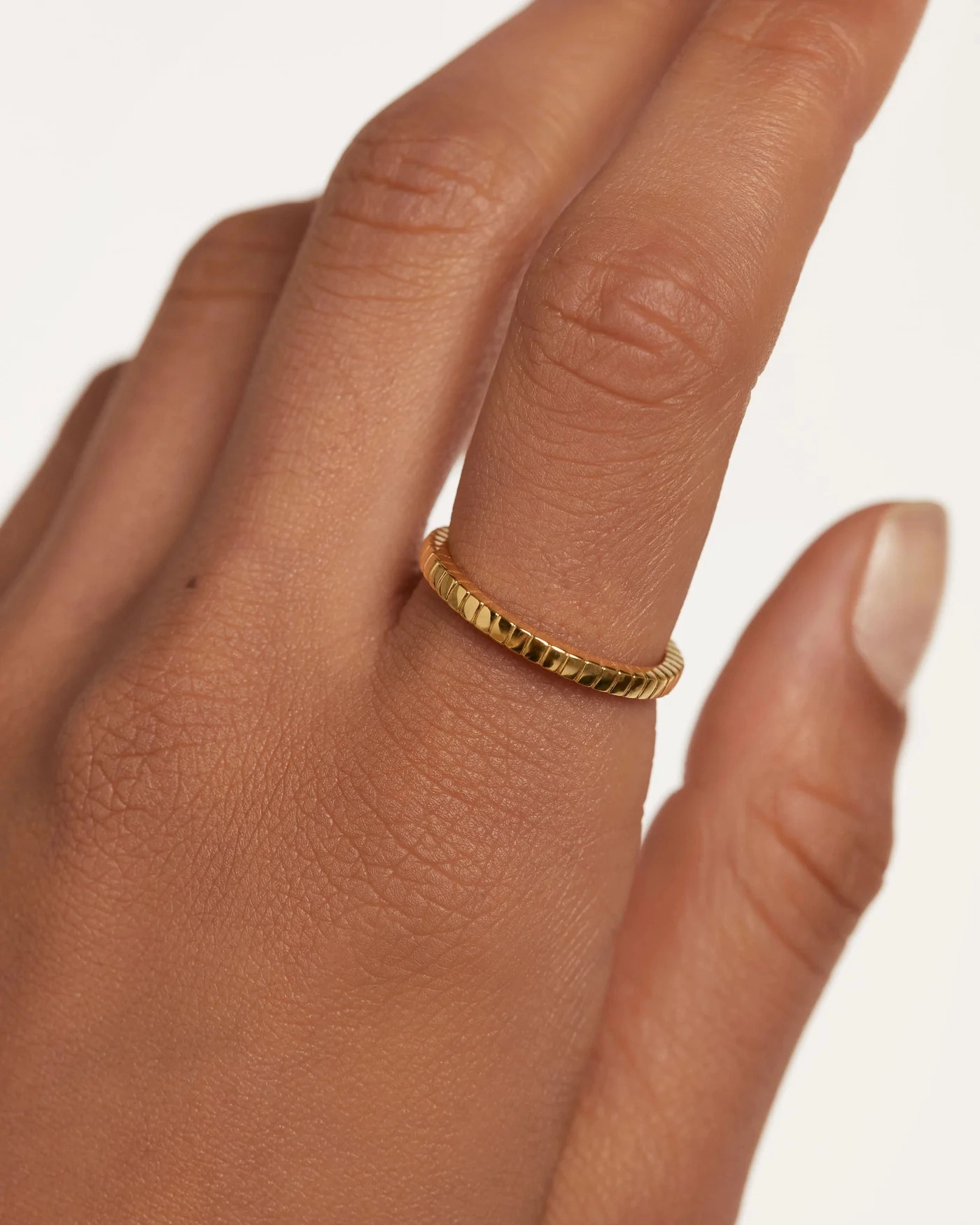 PDPAOLA 18K Gold Plated Silver Ring/ AN01-811-18