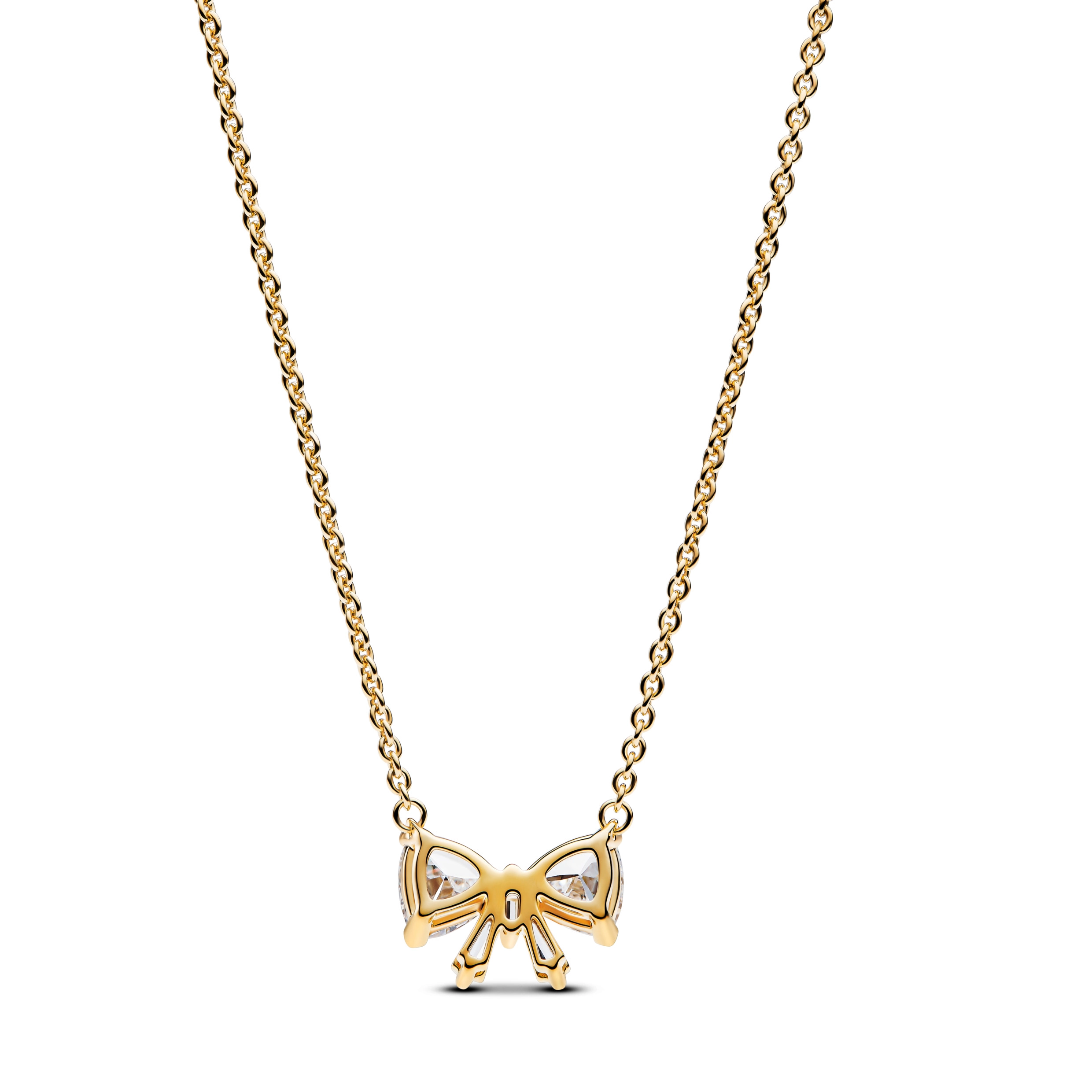 PANDORA Timeless 14K Gold Plated Silver Necklace/ 363508C01-45