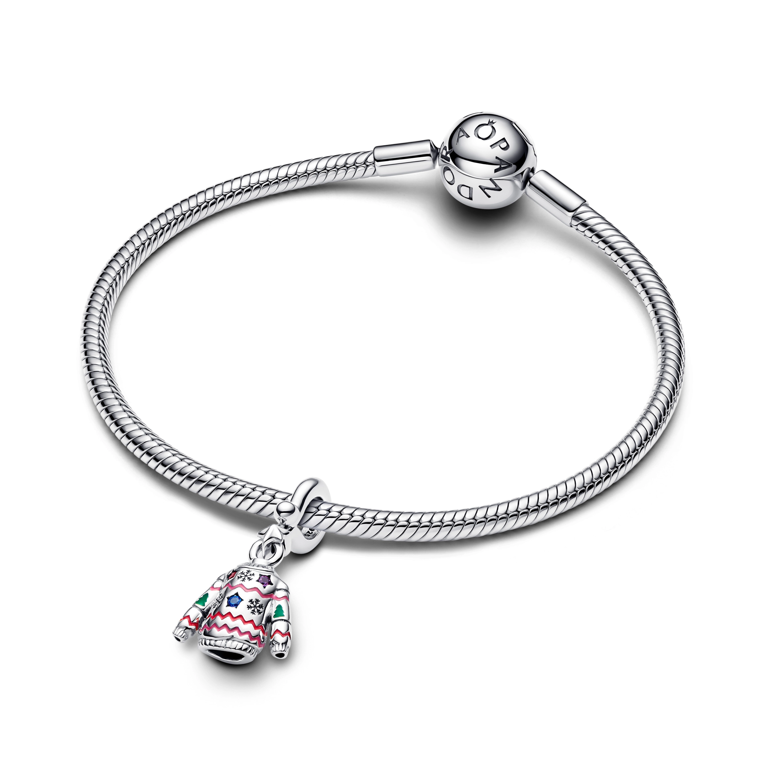PANDORA Moments Silver Charm/ 793596C01