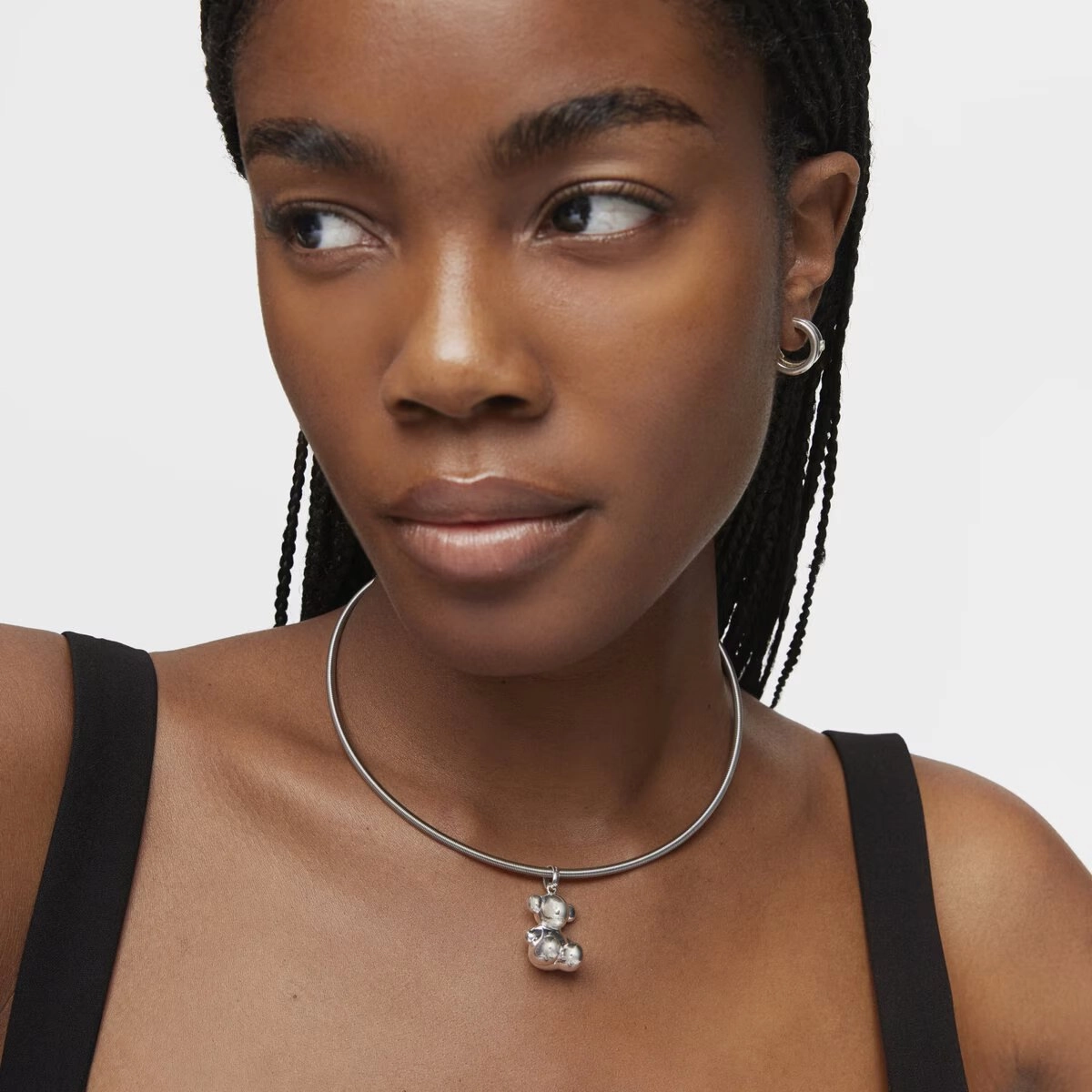 TOUS Silver Pendant/ 211564530